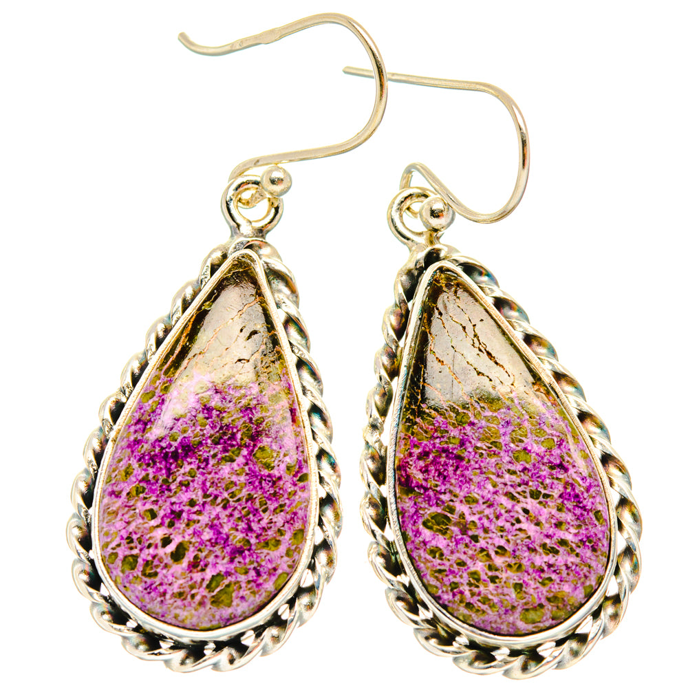 Stichtite Earrings handcrafted by Anasilvercos - EARR428178 - Photo 2