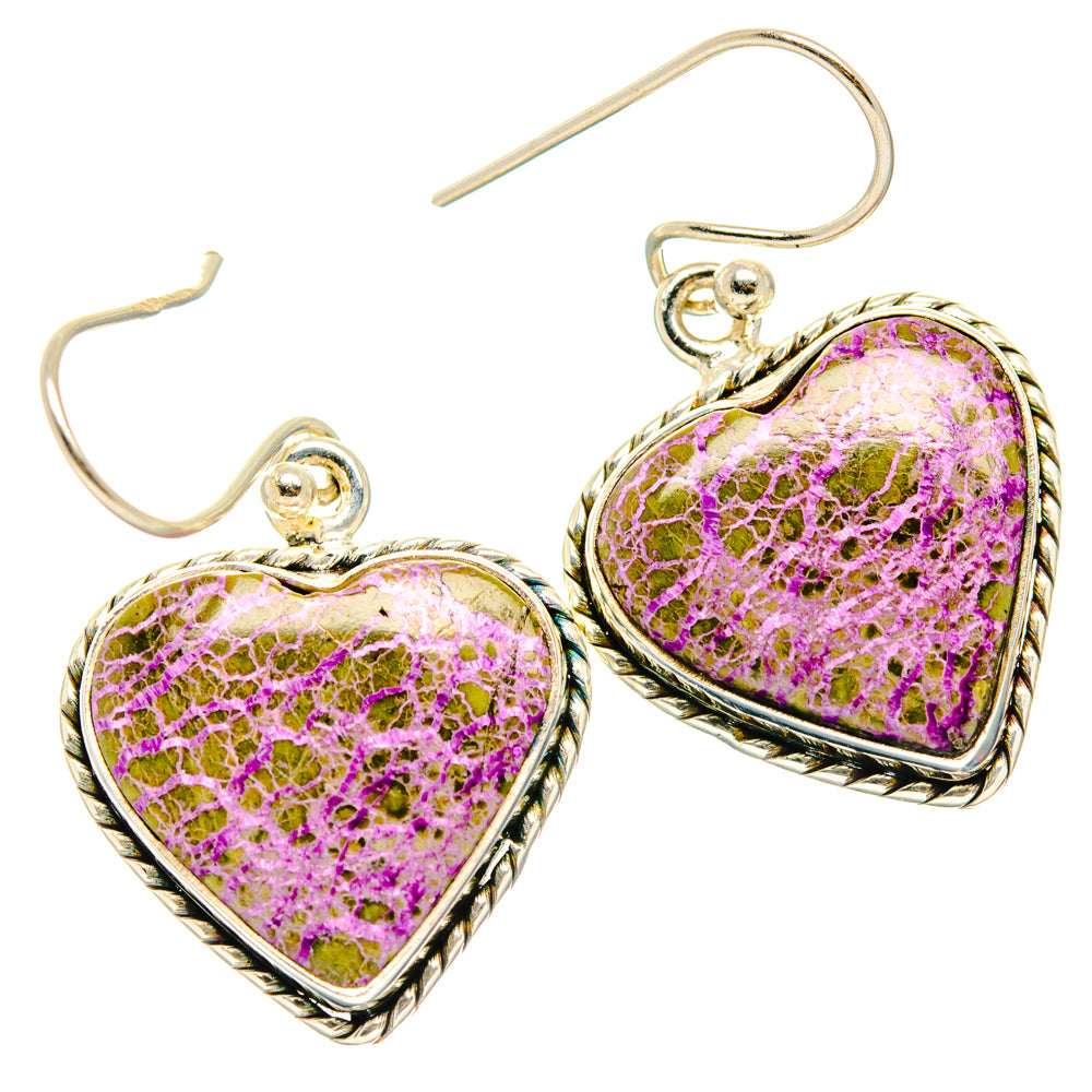 Stichtite Earrings handcrafted by Anasilvercos - EARR428216 - Photo 2