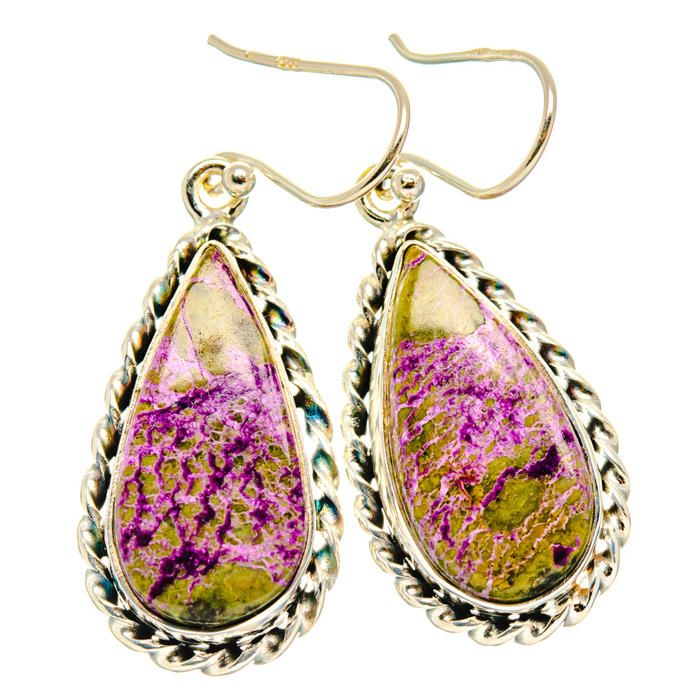 Stichtite Earrings handcrafted by Anasilvercos - EARR428230 - Photo 2