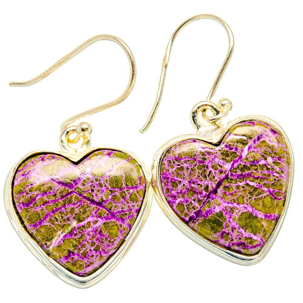 Stichtite Earrings handcrafted by Anasilvercos - EARR428246 - Photo 2