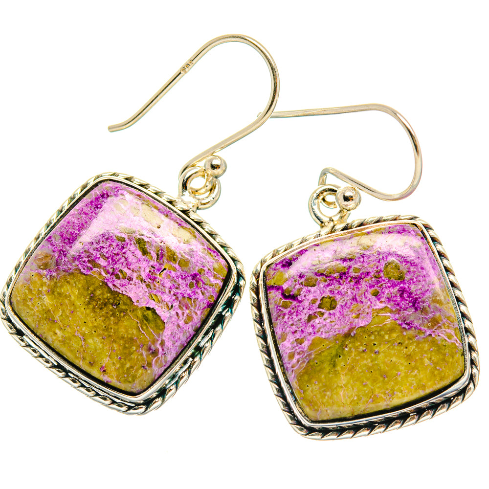 Stichtite Earrings handcrafted by Anasilvercos - EARR428247 - Photo 2