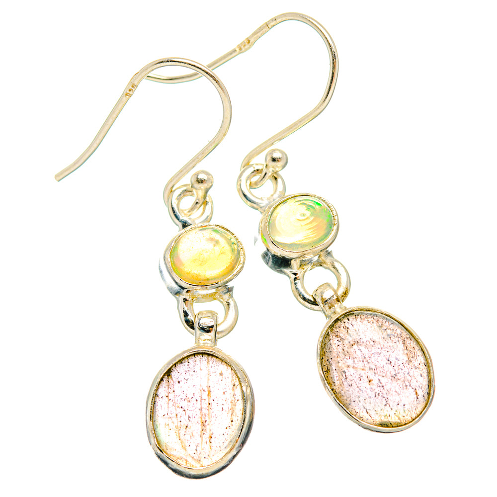 Labradorite Earrings handcrafted by Anasilvercos - EARR428254 - Photo 2