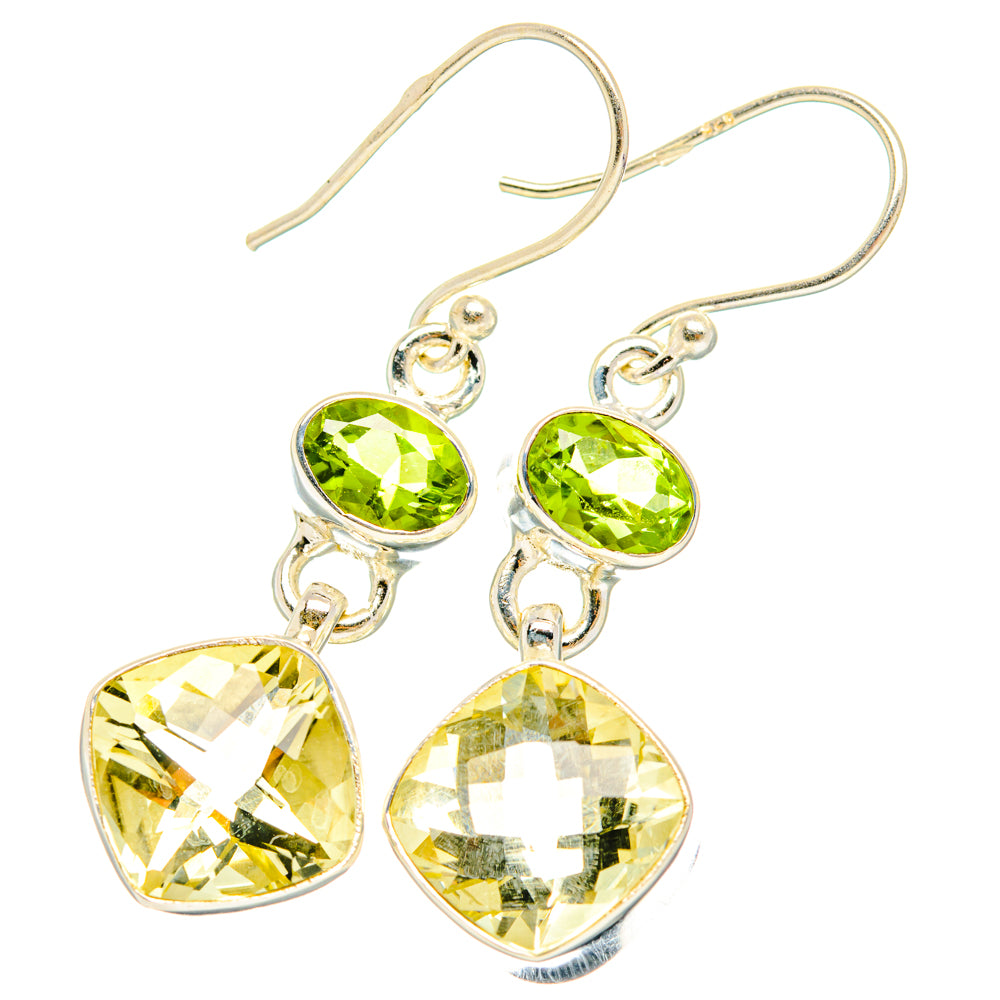 Citrine Earrings handcrafted by Anasilvercos - EARR428256 - Photo 2