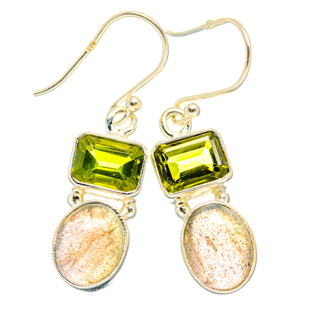 Labradorite Earrings handcrafted by Anasilvercos - EARR428261 - Photo 2
