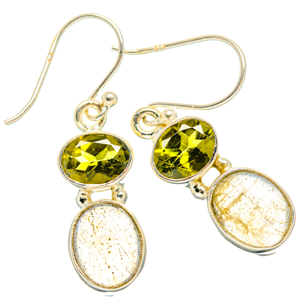 Labradorite Earrings handcrafted by Anasilvercos - EARR428265 - Photo 2