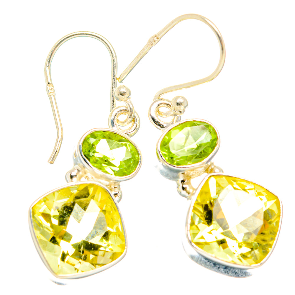 Citrine Earrings handcrafted by Anasilvercos - EARR428279 - Photo 2