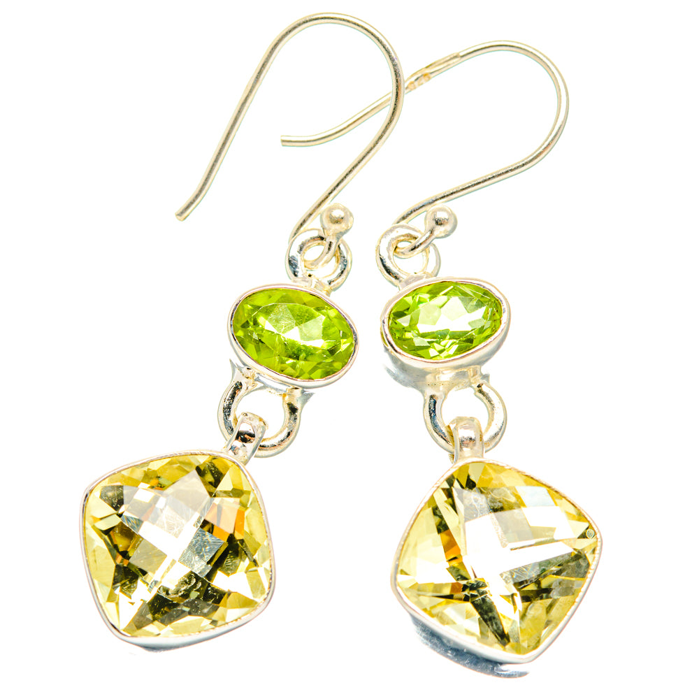 Citrine Earrings handcrafted by Anasilvercos - EARR428281 - Photo 2
