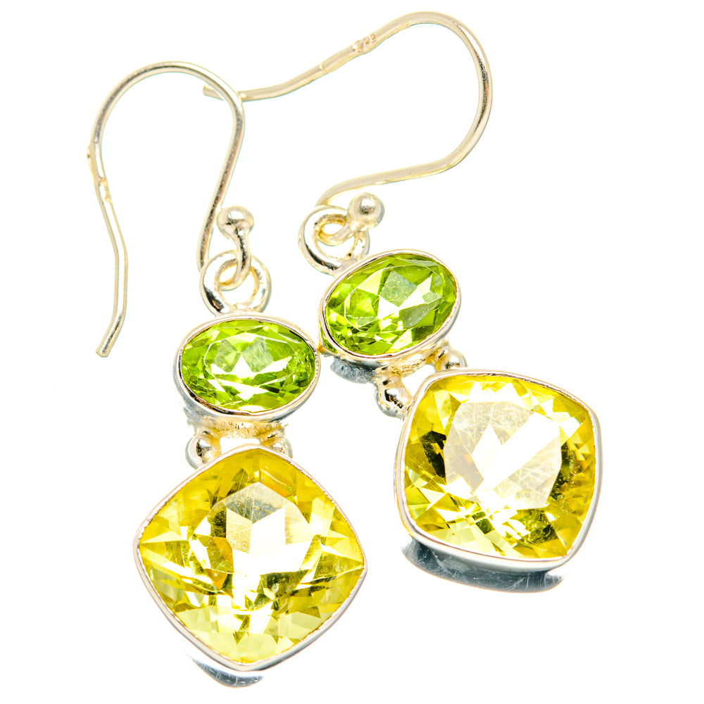 Citrine Earrings handcrafted by Anasilvercos - EARR428293 - Photo 2