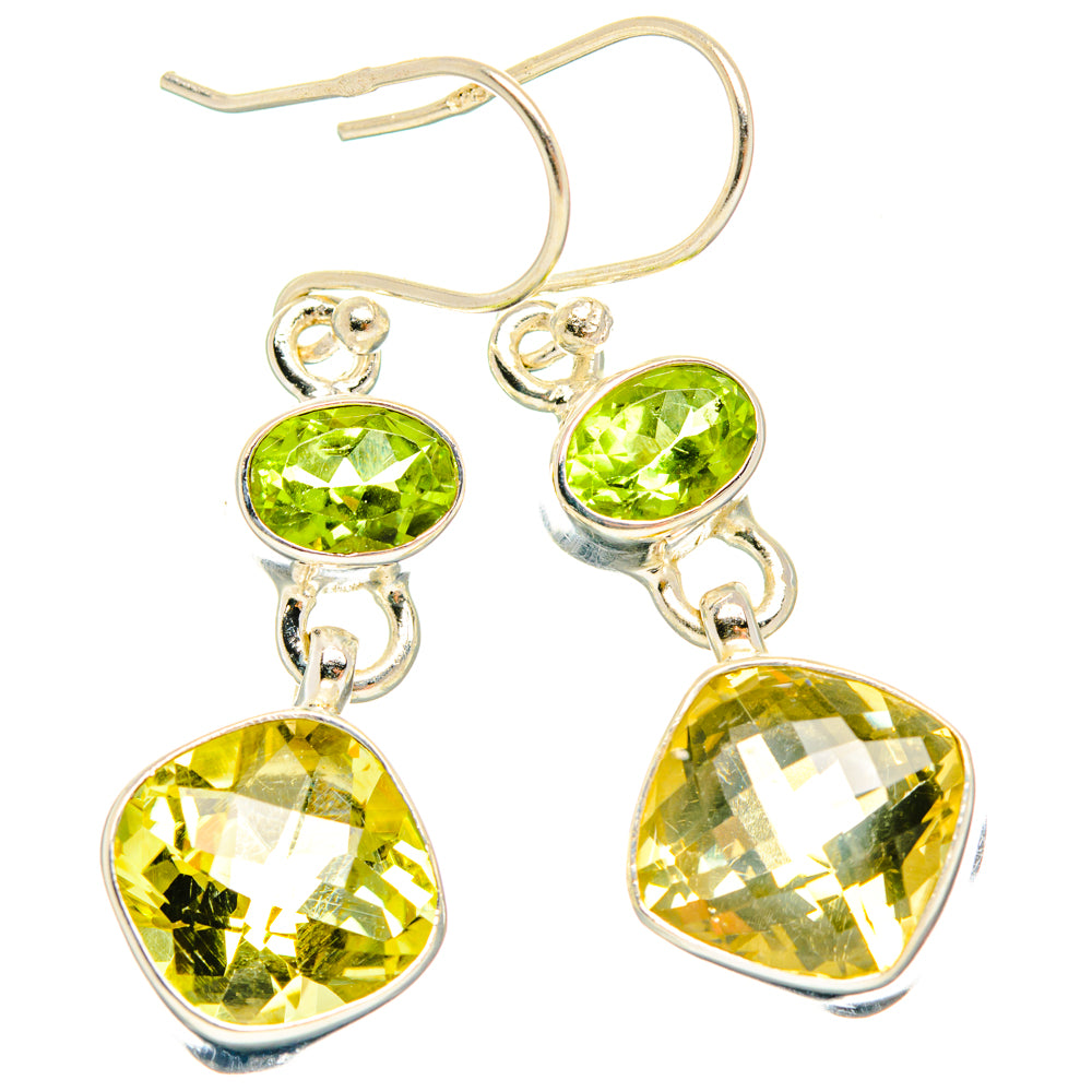 Citrine Earrings handcrafted by Anasilvercos - EARR428297 - Photo 2