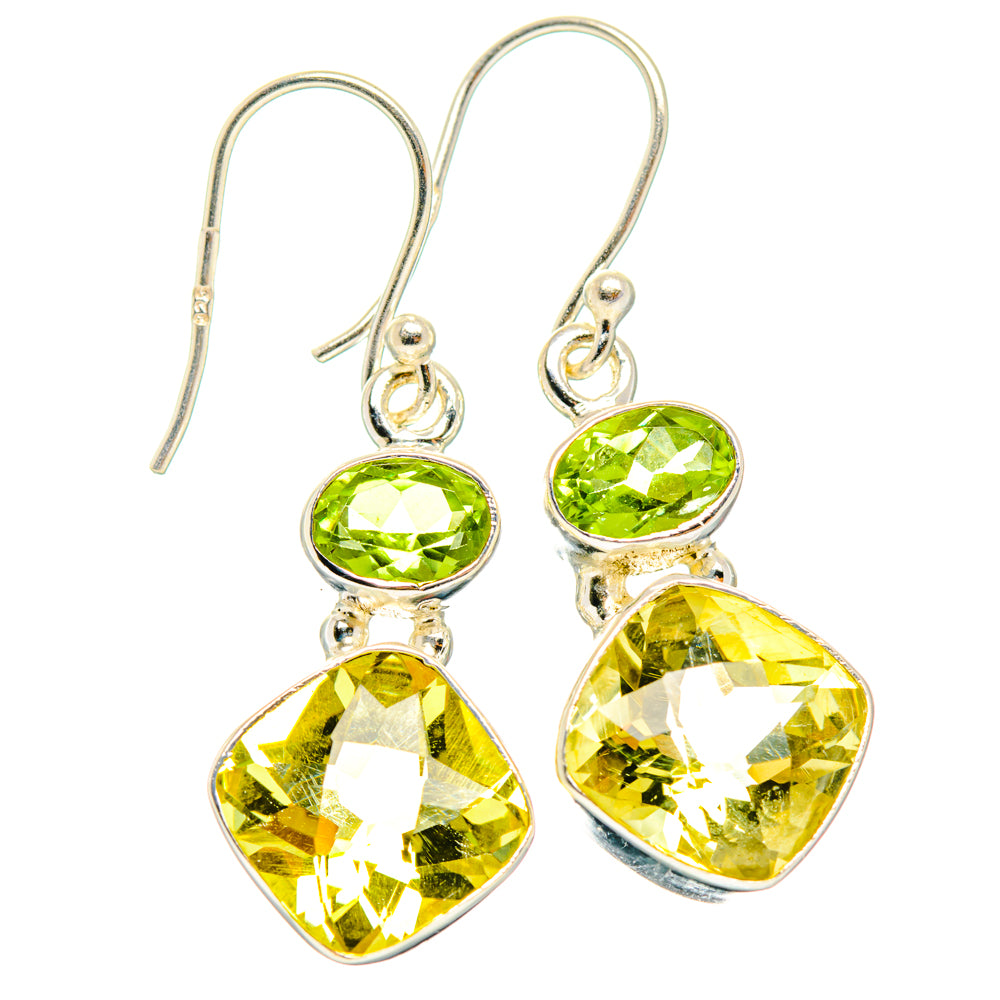 Citrine Earrings handcrafted by Anasilvercos - EARR428305 - Photo 2