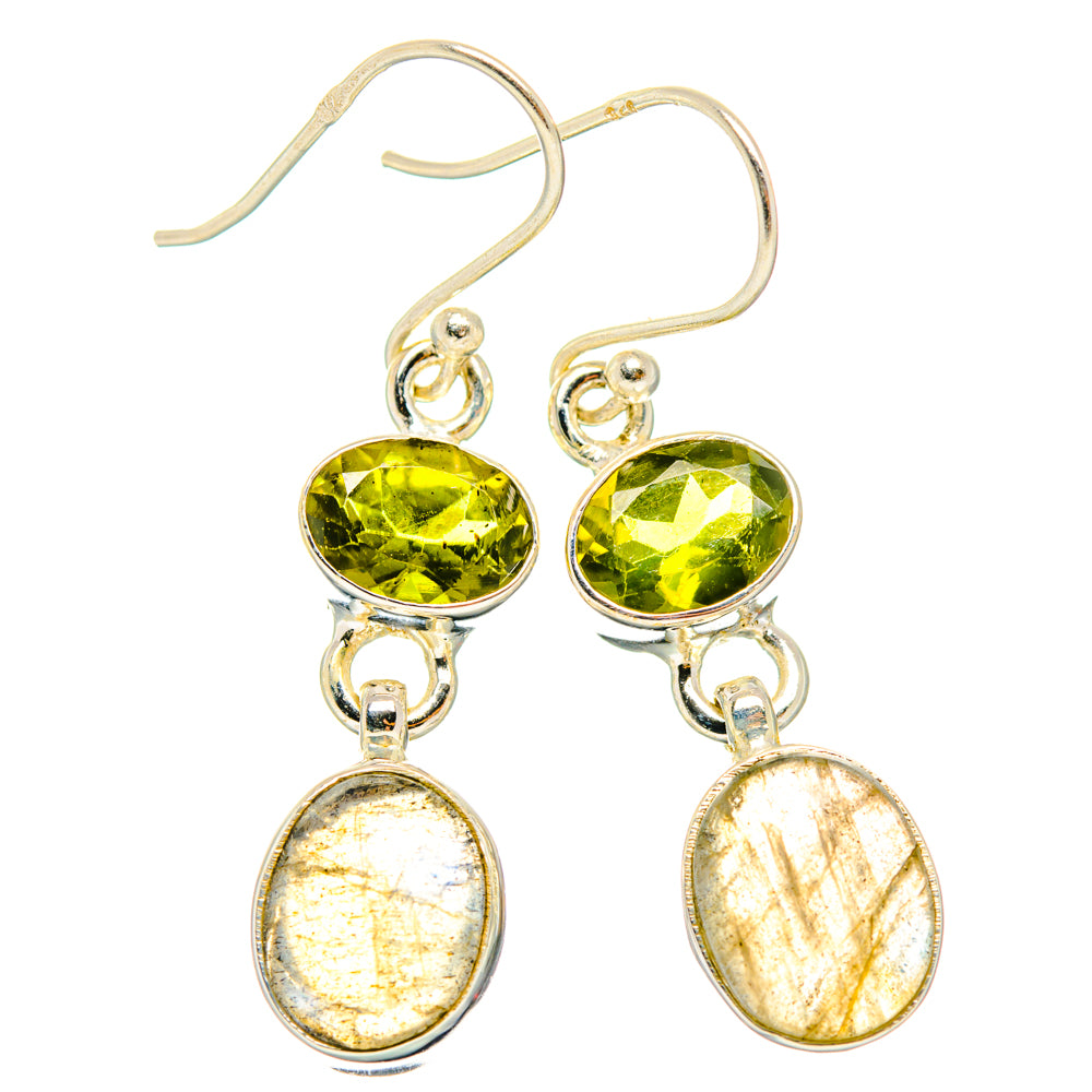 Labradorite Earrings handcrafted by Anasilvercos - EARR428309 - Photo 2