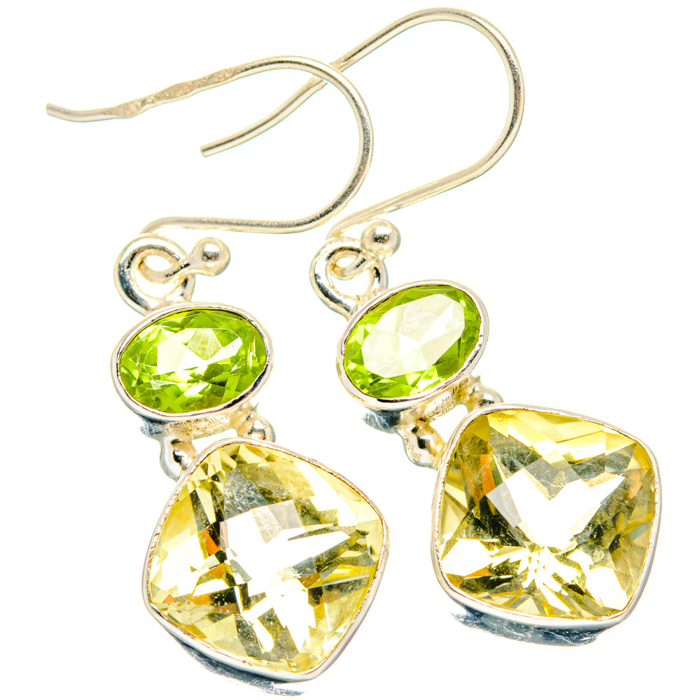 Citrine Earrings handcrafted by Anasilvercos - EARR428317 - Photo 2