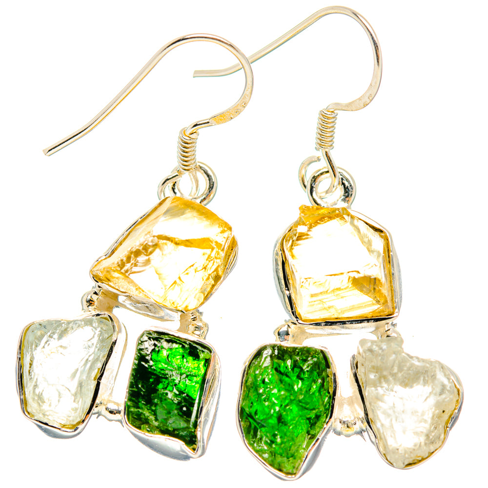 Citrine Earrings handcrafted by Anasilvercos - EARR428328 - Photo 2