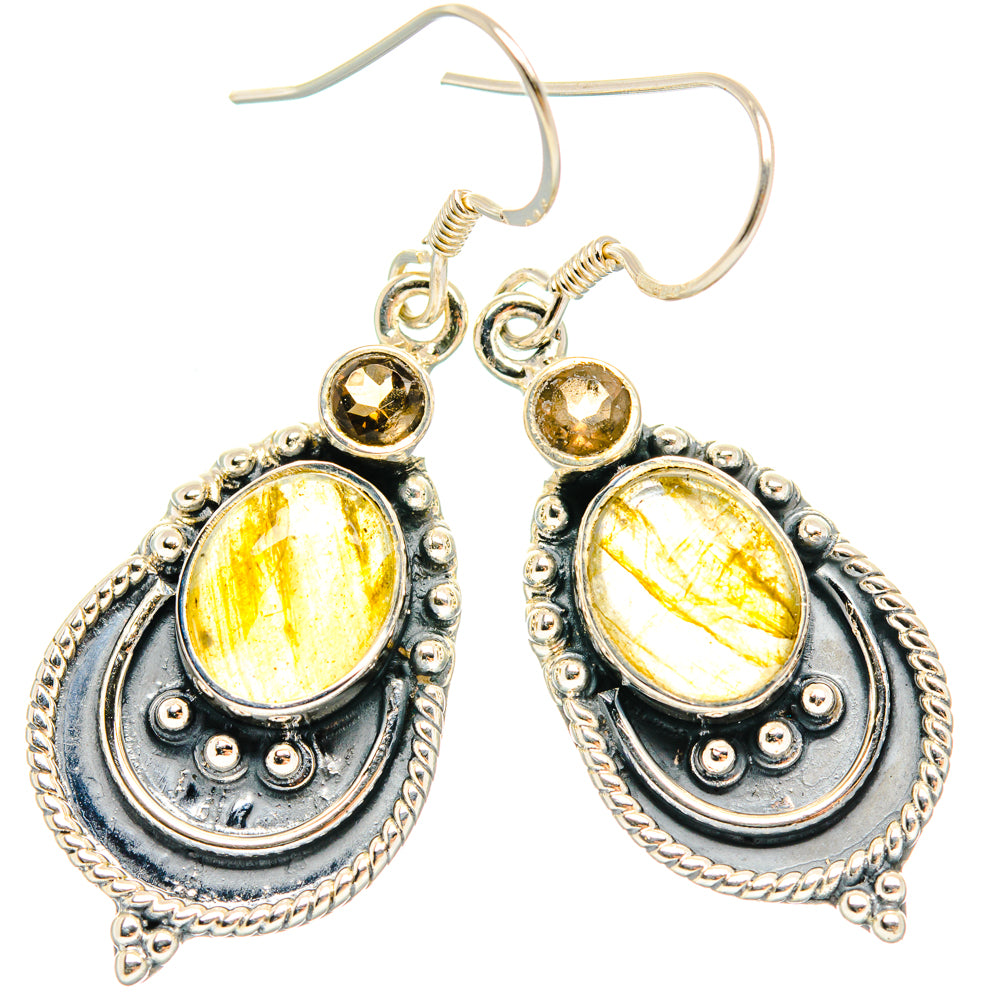 Labradorite Earrings handcrafted by Anasilvercos - EARR428346 - Photo 2