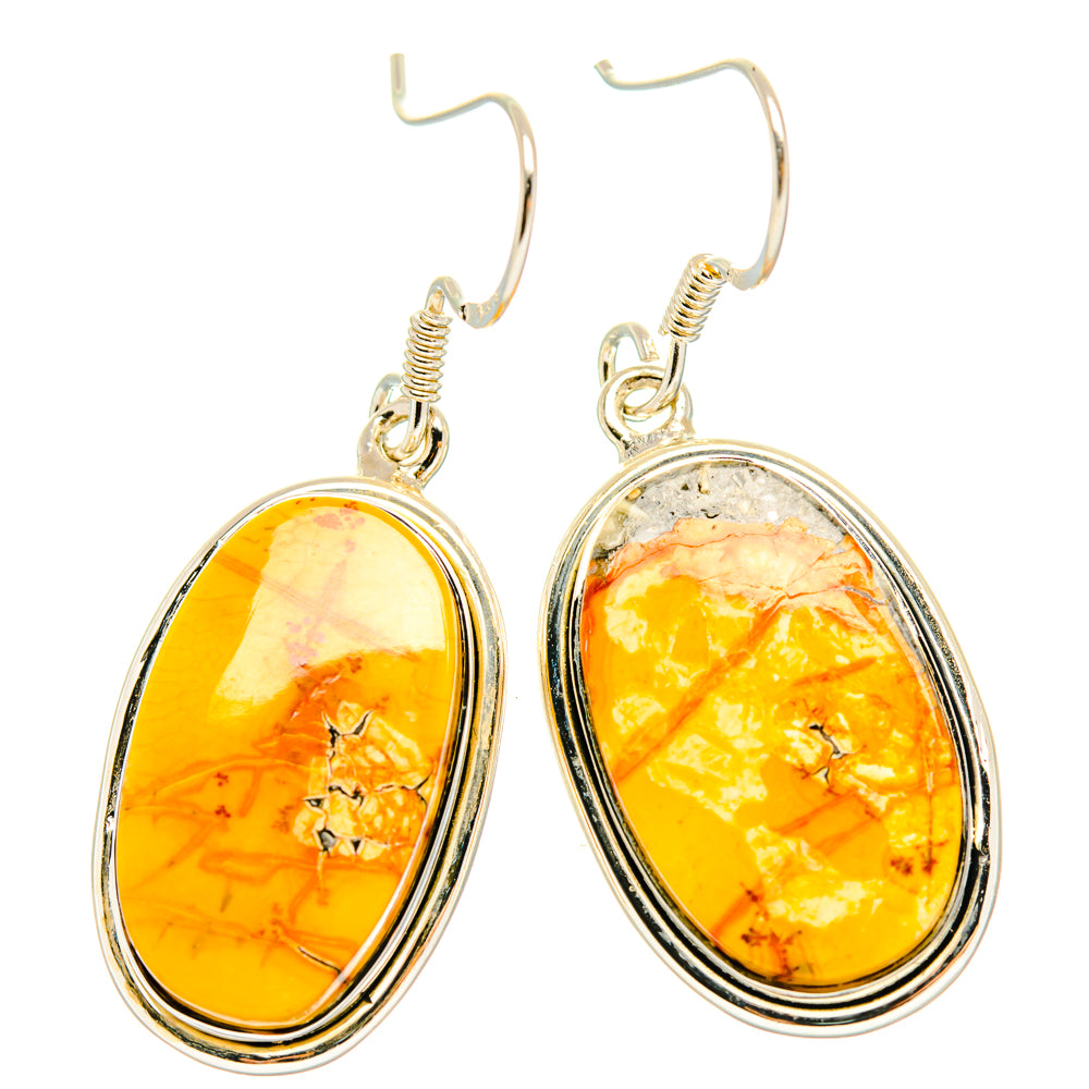 Maligano Jasper Earrings handcrafted by Anasilvercos - EARR428393 - Photo 2