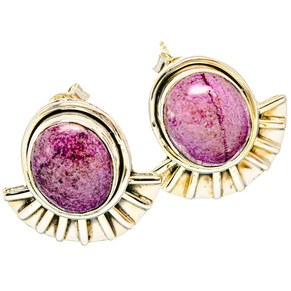 Stichtite Earrings handcrafted by Anasilvercos - EARR428479 - Photo 2