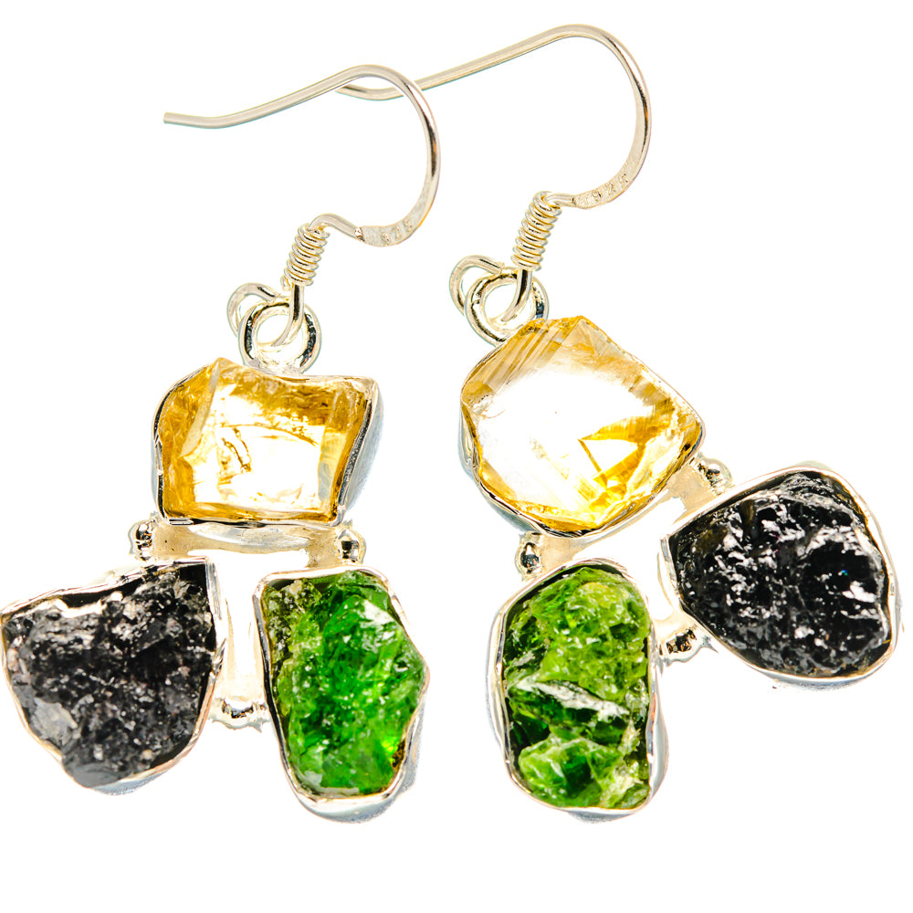 Citrine Earrings handcrafted by Anasilvercos - EARR428510 - Photo 2
