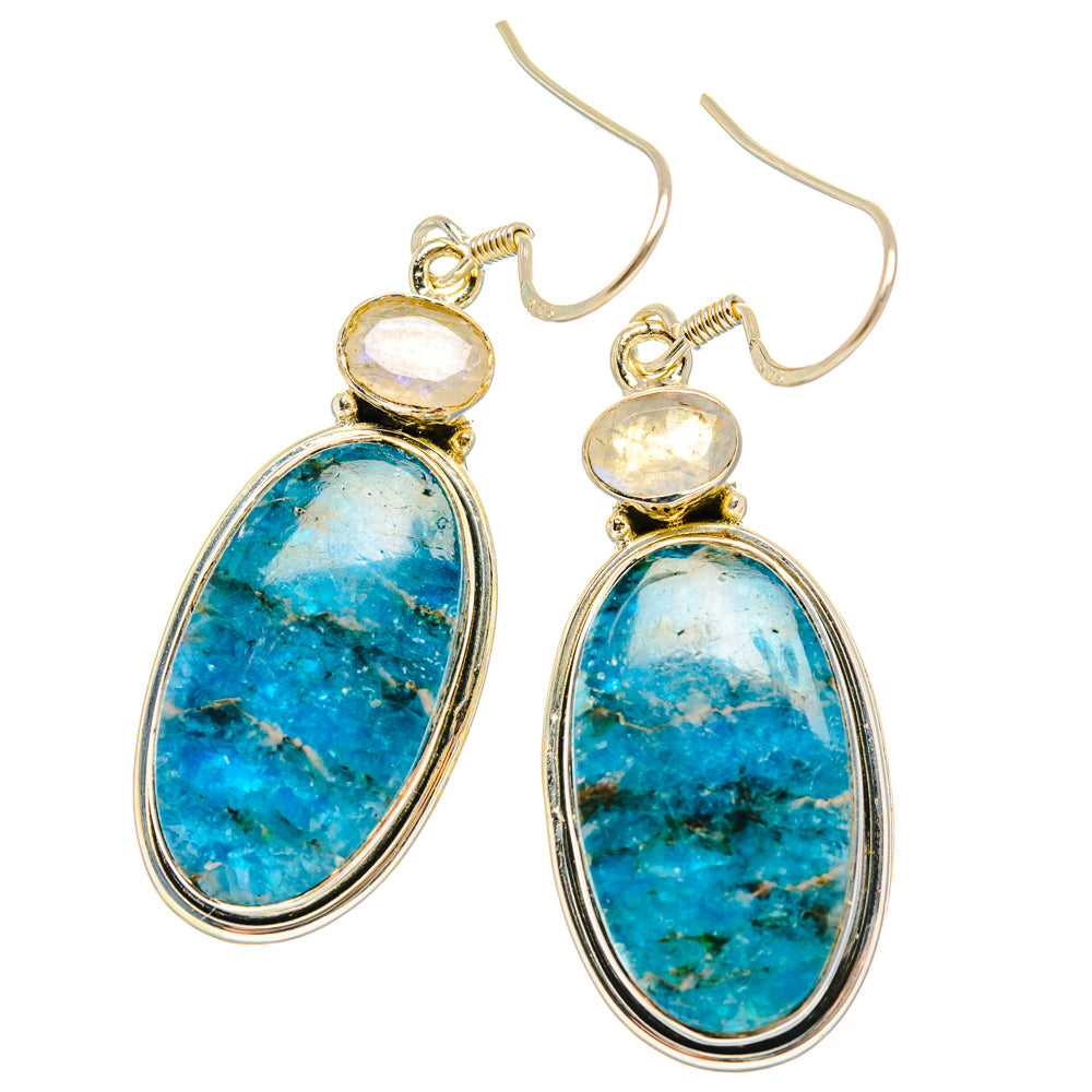 Apatite Earrings handcrafted by Anasilvercos - EARR428543 - Photo 2