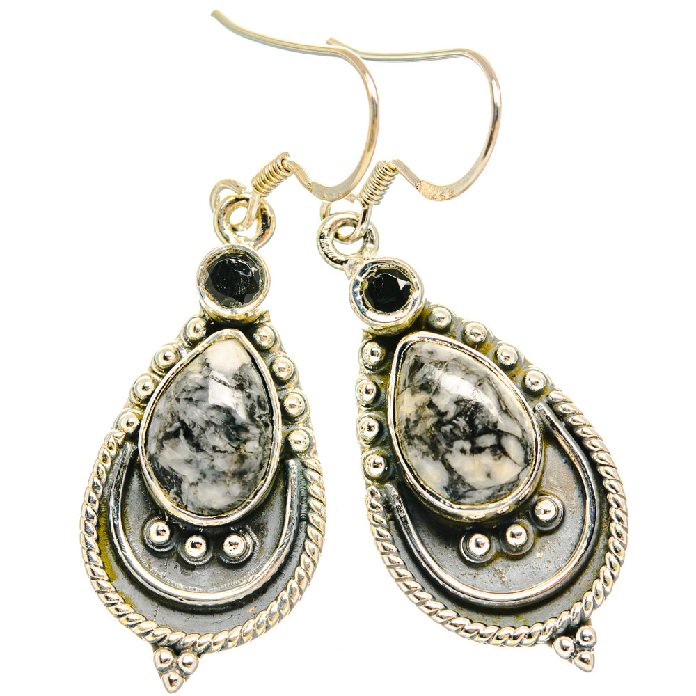 Pinolith Jasper Earrings handcrafted by Anasilvercos - EARR428603 - Photo 2