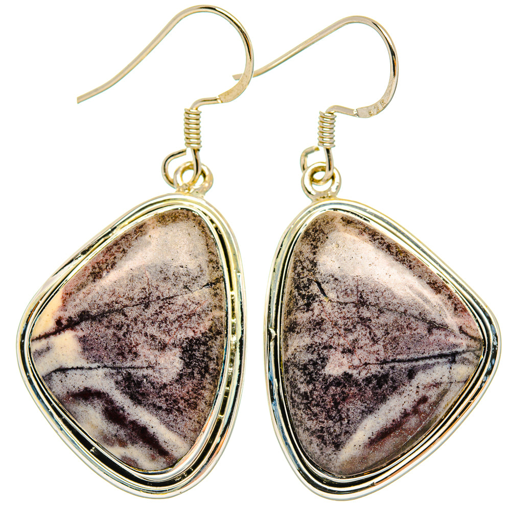 Red Jasper Earrings handcrafted by Anasilvercos - EARR428627 - Photo 2