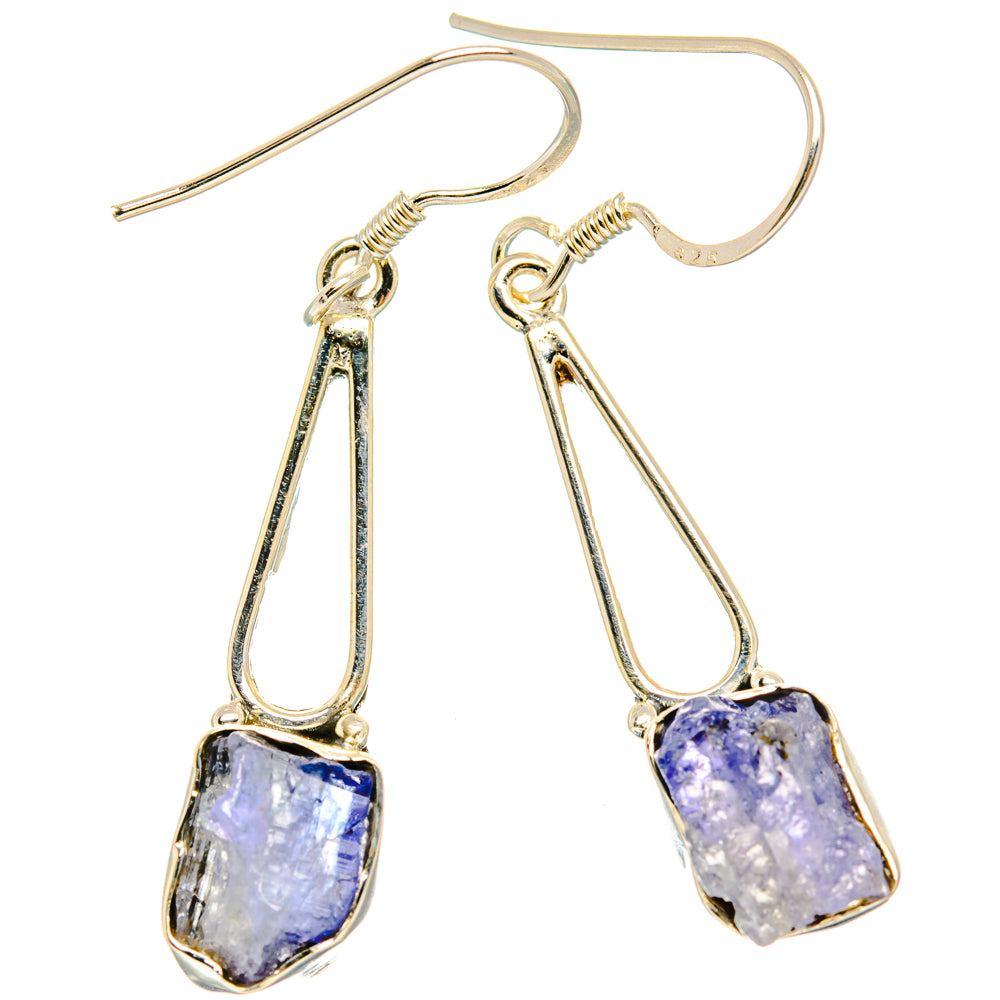Tanzanite Earrings handcrafted by Anasilvercos - EARR428647 - Photo 2