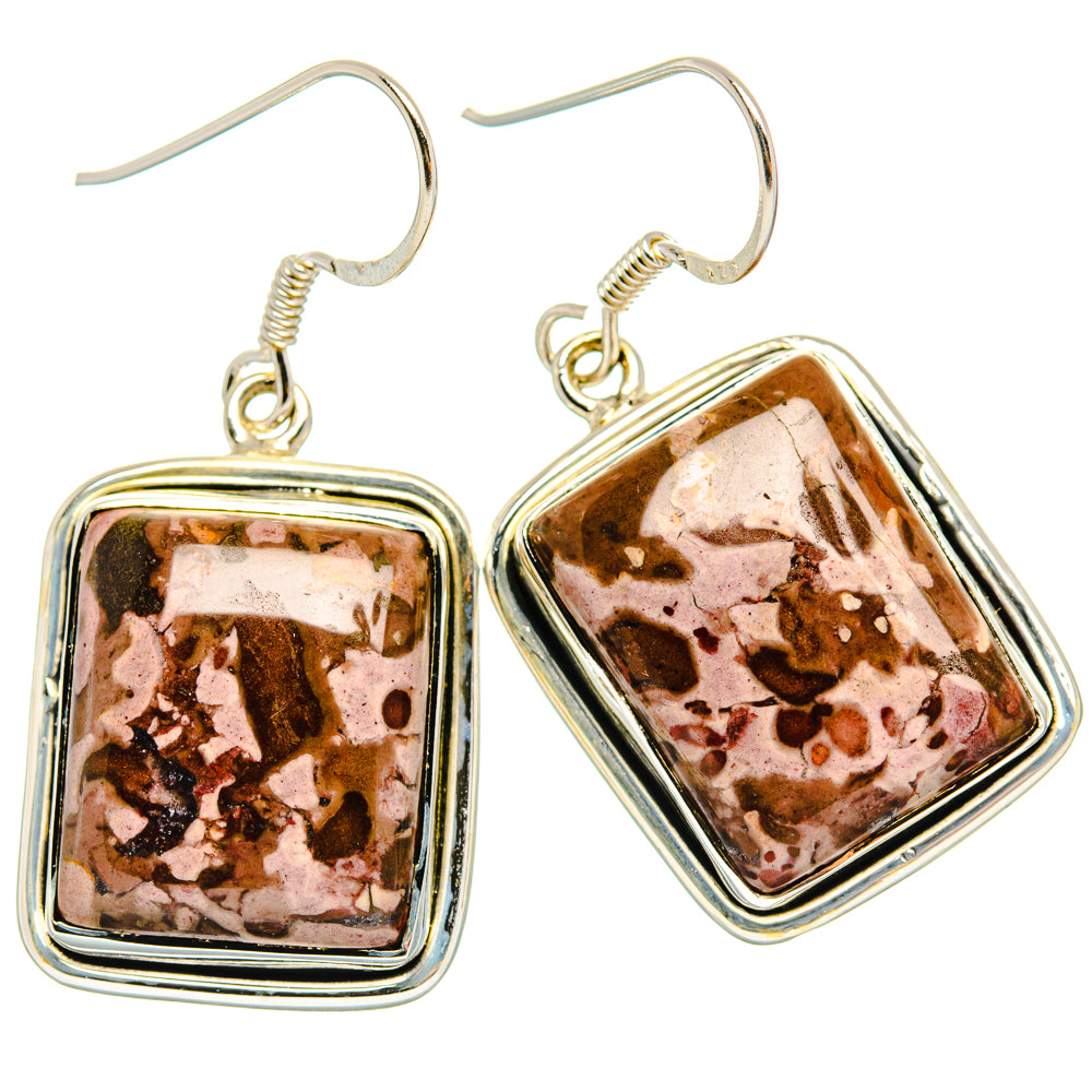Mookaite Earrings handcrafted by Anasilvercos - EARR428653 - Photo 2