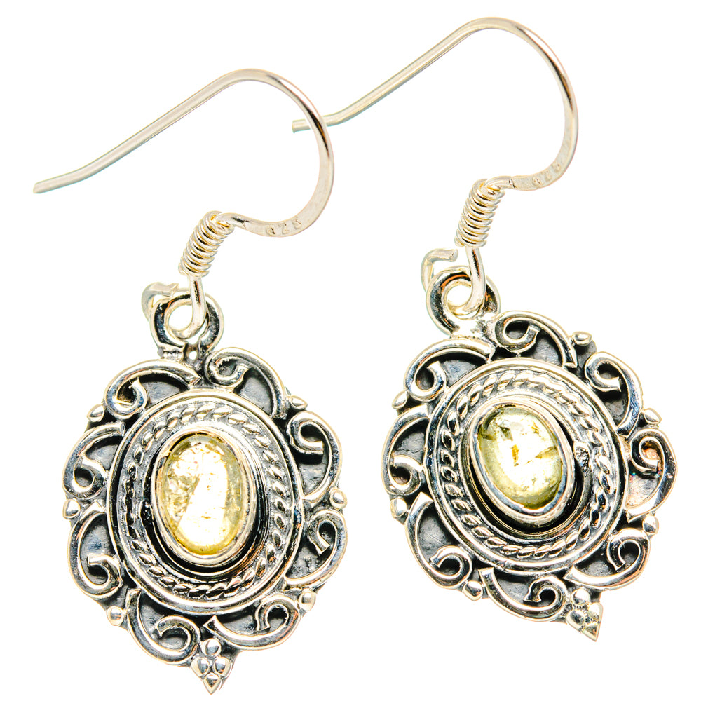 Citrine Earrings handcrafted by Anasilvercos - EARR428656 - Photo 2