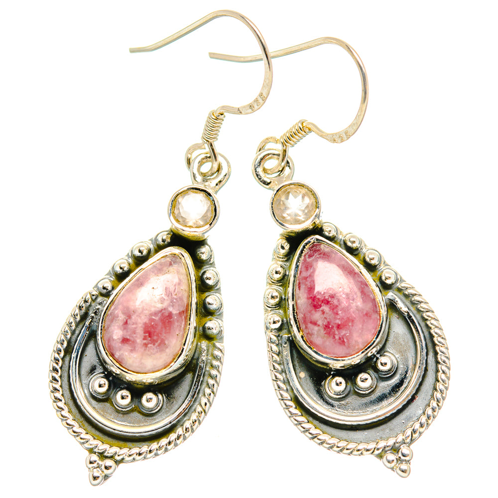 Lepidolite Earrings handcrafted by Anasilvercos - EARR428663 - Photo 2