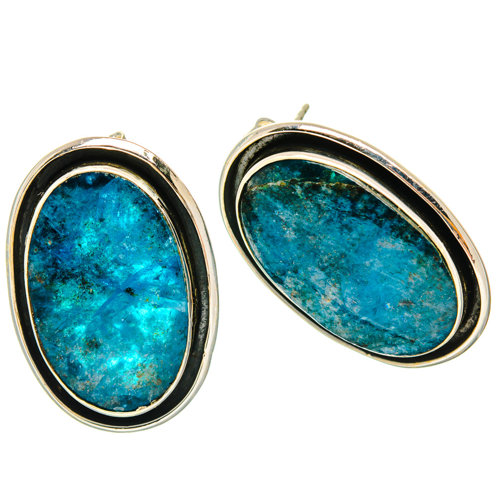 Apatite Earrings handcrafted by Anasilvercos - EARR428685 - Photo 2