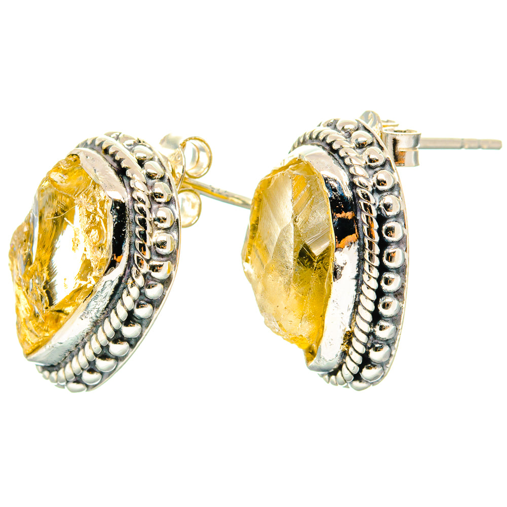 Citrine Earrings handcrafted by Anasilvercos - EARR428849 - Photo 2