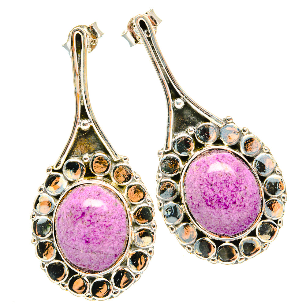 Stichtite Earrings handcrafted by Anasilvercos - EARR428960 - Photo 2