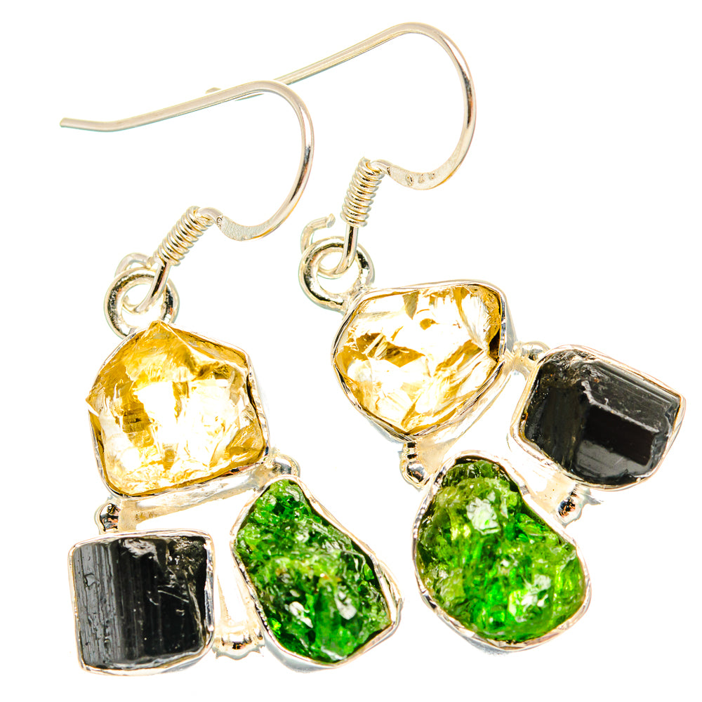 Citrine Earrings handcrafted by Anasilvercos - EARR428975 - Photo 2