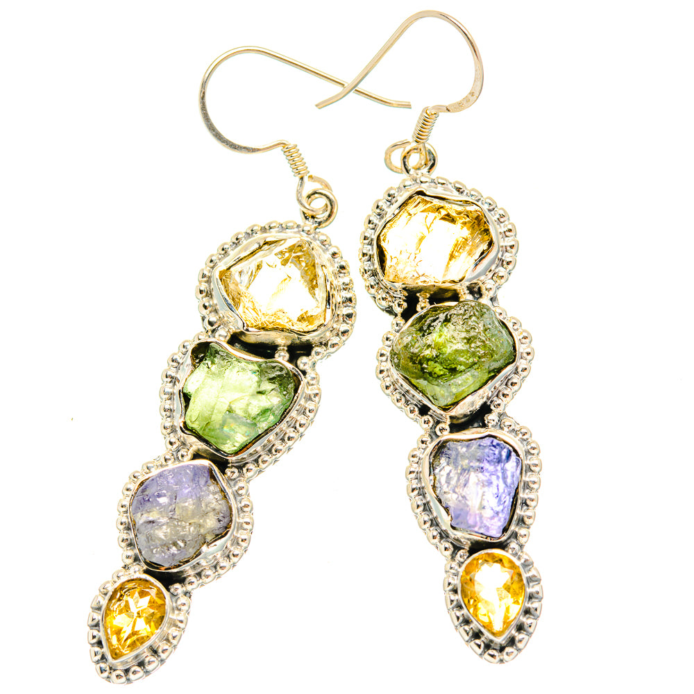Citrine Earrings handcrafted by Anasilvercos - EARR428991 - Photo 2