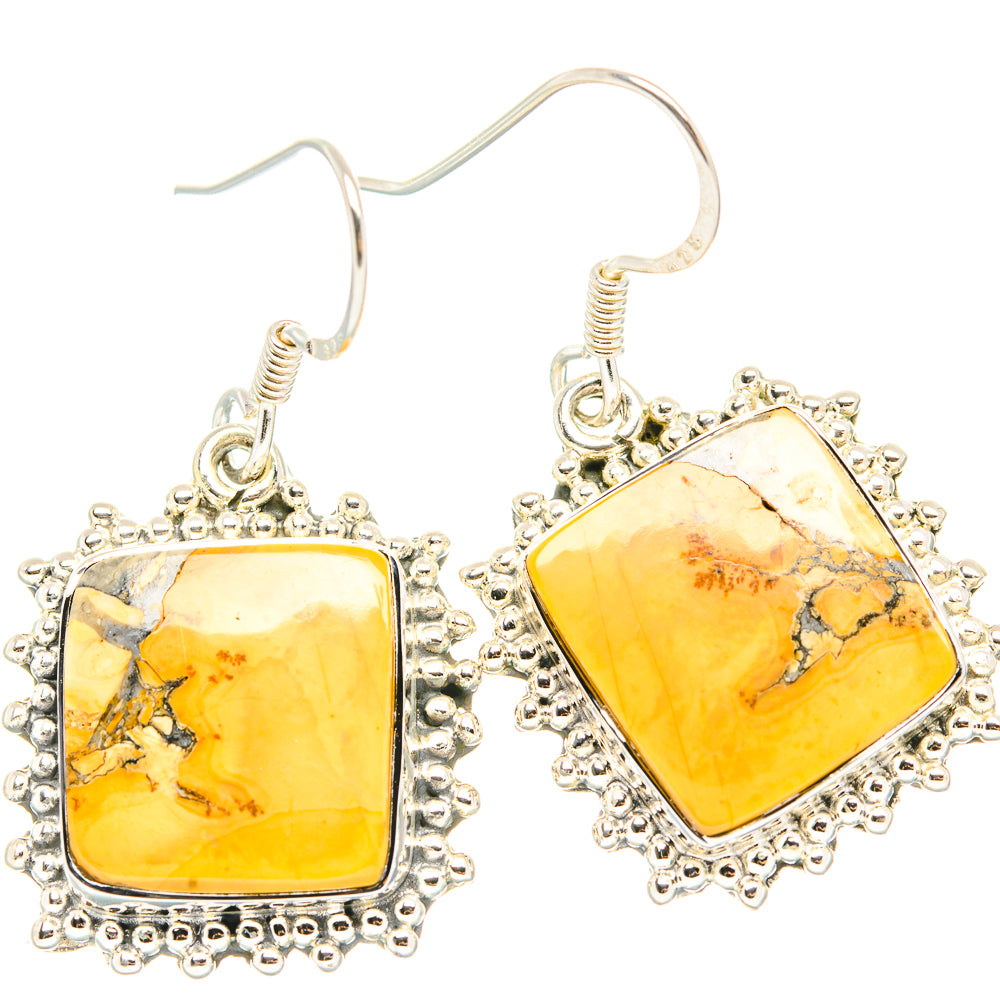 Maligano Jasper Earrings handcrafted by Anasilvercos - EARR429007 - Photo 2