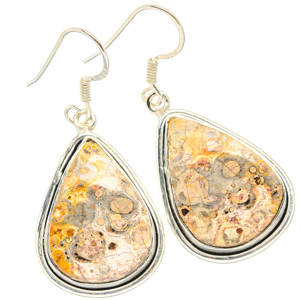 Poppy Jasper Earrings handcrafted by Anasilvercos - EARR429012 - Photo 2