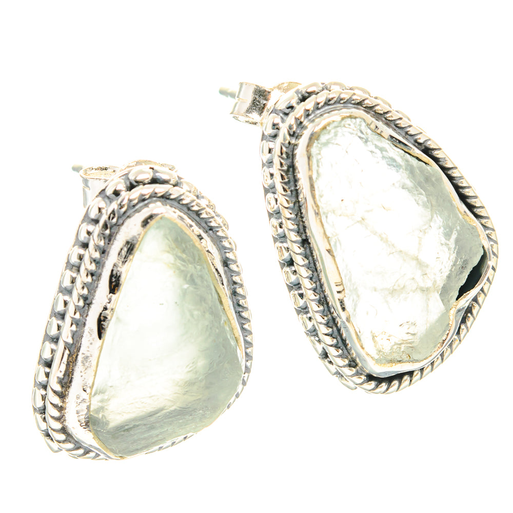 Aquamarine Earrings handcrafted by Anasilvercos - EARR429013 - Photo 2