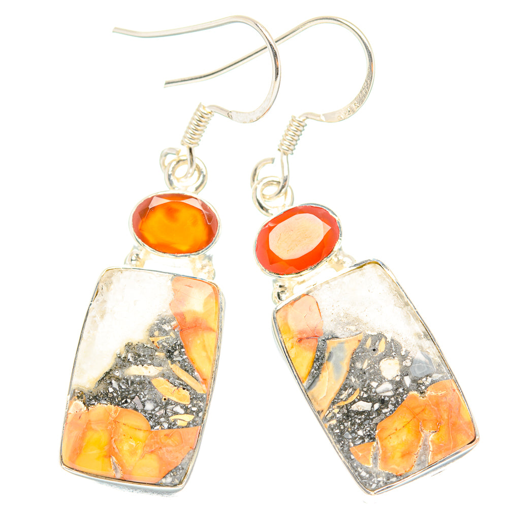 Maligano Jasper Earrings handcrafted by Anasilvercos - EARR429021 - Photo 2