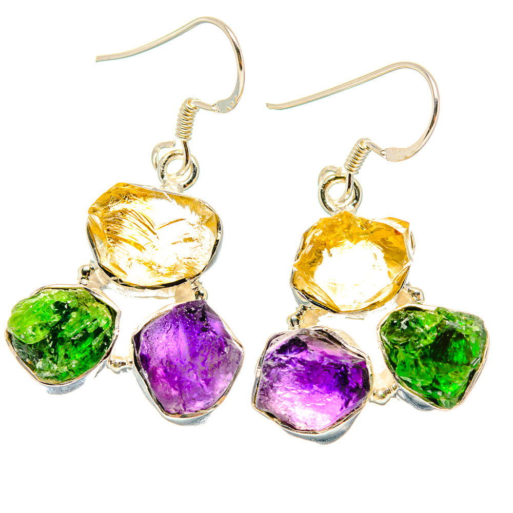 Citrine Earrings handcrafted by Anasilvercos - EARR429221 - Photo 2