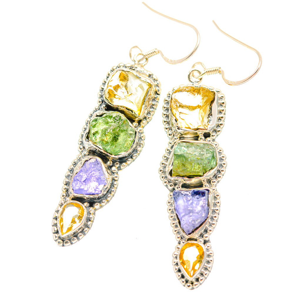 Citrine Earrings handcrafted by Anasilvercos - EARR429292 - Photo 2