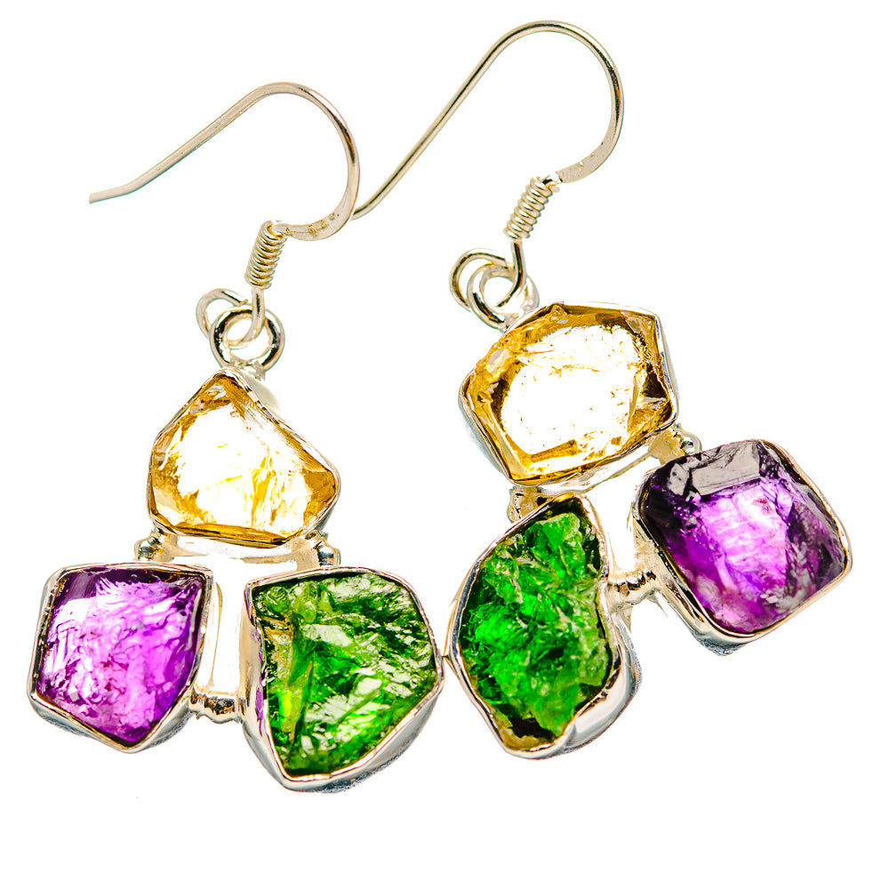 Citrine Earrings handcrafted by Anasilvercos - EARR429337 - Photo 2