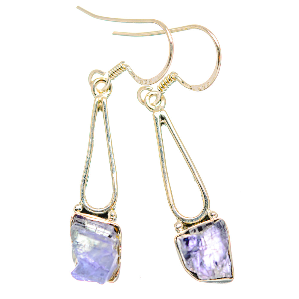 Tanzanite Earrings handcrafted by Anasilvercos - EARR429354 - Photo 2
