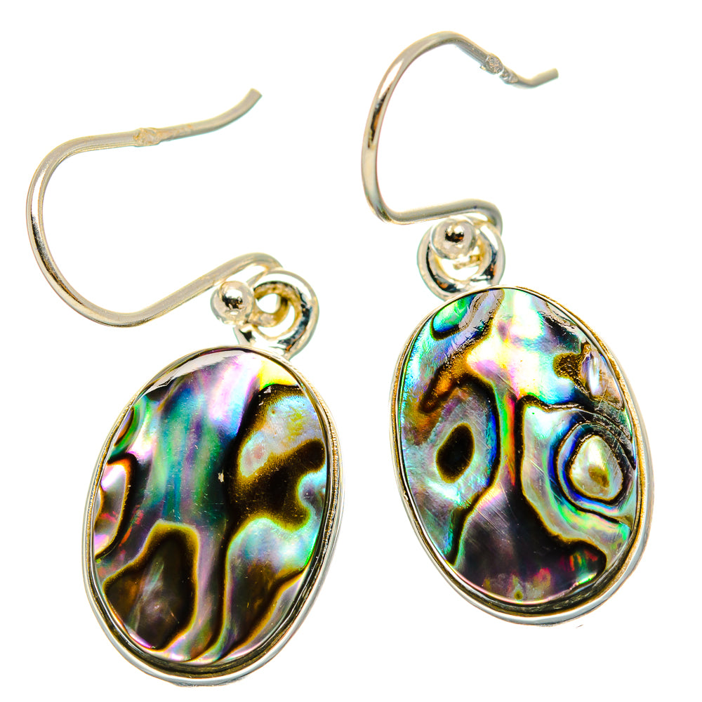 Abalone Shell Earrings handcrafted by Anasilvercos - EARR429518 - Photo 2