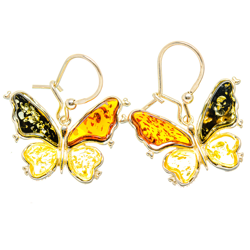 Baltic Amber Earrings handcrafted by Anasilvercos - EARR429608 - Photo 2