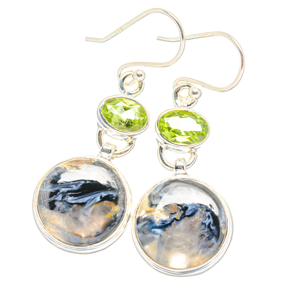 Sodalite Earrings handcrafted by Anasilvercos - EARR429881 - Photo 2