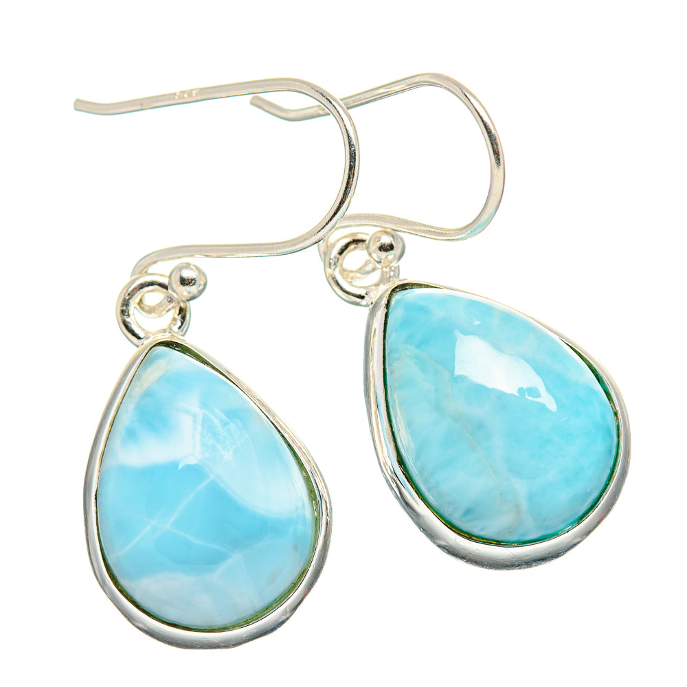 Larimar Earrings handcrafted by Anasilvercos - EARR429883 - Photo 2