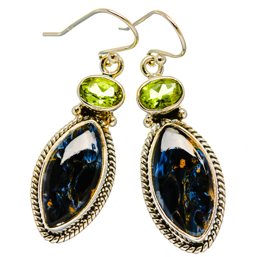 Pietersite Earrings handcrafted by Anasilvercos - EARR429950 - Photo 2