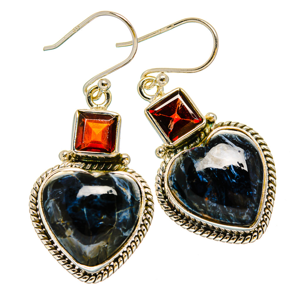 Pietersite Earrings handcrafted by Anasilvercos - EARR429962 - Photo 2
