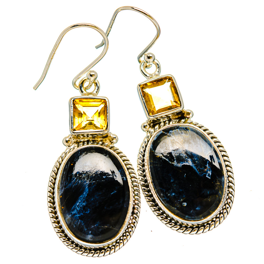 Pietersite Earrings handcrafted by Anasilvercos - EARR429965 - Photo 2