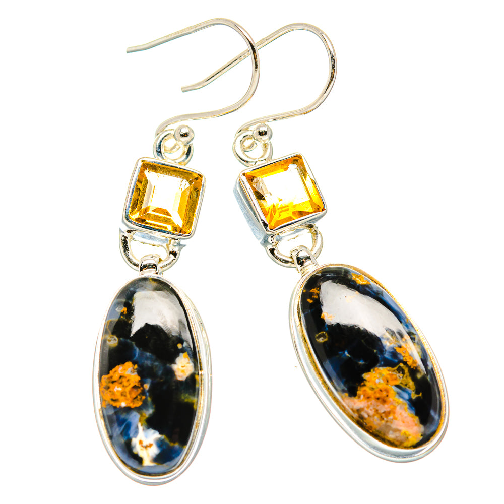 Pietersite Earrings handcrafted by Anasilvercos - EARR429988 - Photo 2