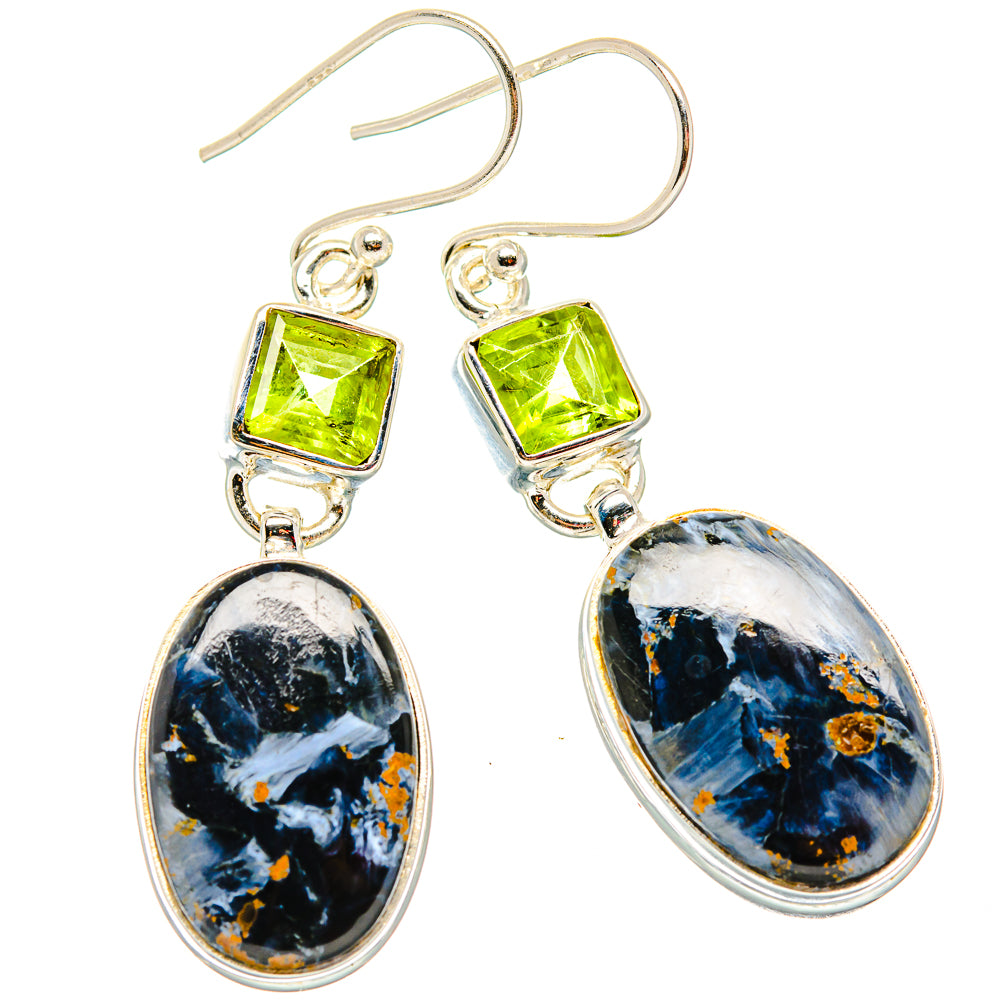 Pietersite Earrings handcrafted by Anasilvercos - EARR430057 - Photo 2